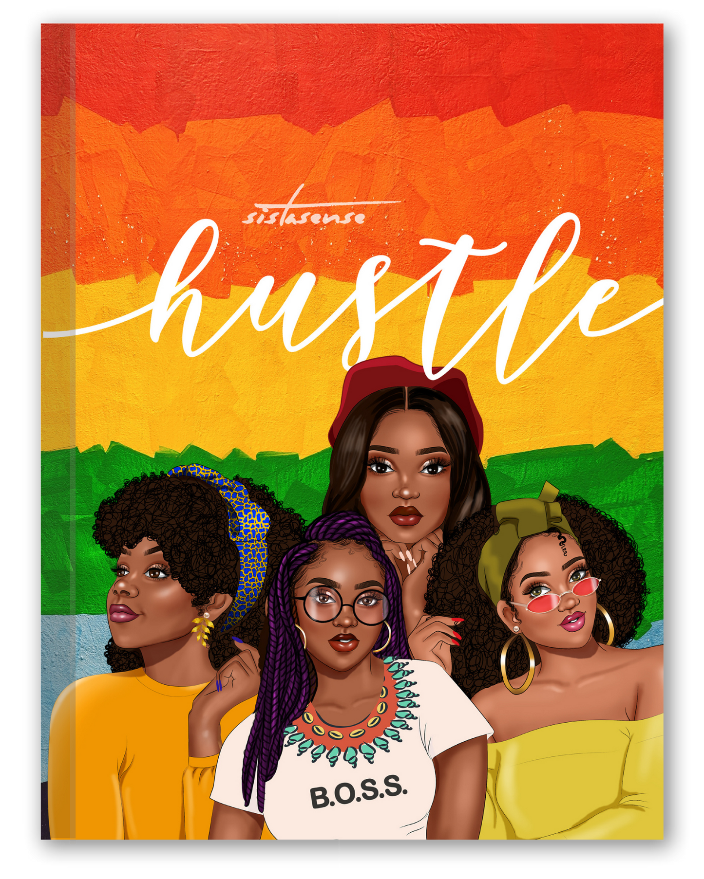 Girl Boss Hustle Notebook