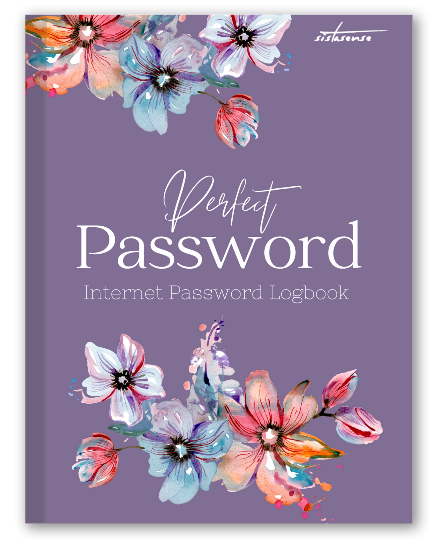 Perfect Password Book (purple)