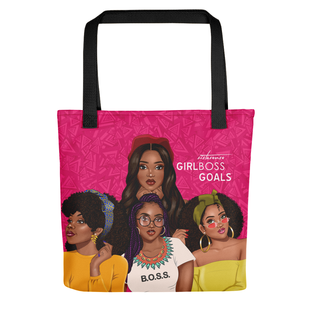 Girl Boss Hot Pink Tote bag