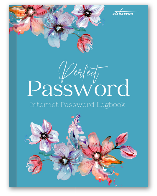 Perfect Password Book (blue)